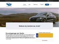 Website Screenshot Autoservice Actief