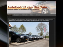 Tuin Autobedrijf E vd website screenshot