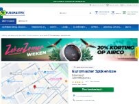 Website Screenshot Euromaster Spijkenisse