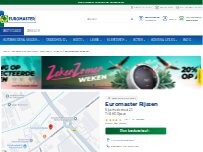 Website Screenshot Euromaster Rijssen