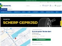 Website Screenshot Euromaster Rotterdam