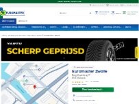 Website Screenshot Euromaster Zwolle