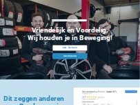 Website Screenshot Poeder Bandenservice