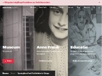 Website Screenshot Anne Frank Huis