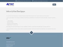 Website Screenshot Attent Beveiligingen