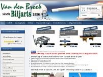 Screenshot for www.vandenbroekbiljarts.nl