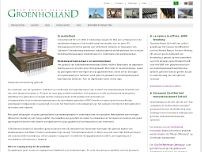 Screenshot for www.groenholland.nl