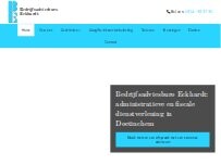 Website Screenshot Bedrijfadviesbureau Eckhardt