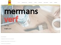 Website Screenshot Mermans Verf