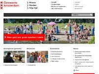 Screenshot for www.amsterdam.nl