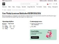 Website Screenshot Etos RIDDERKERK - Winkelcentrum Ridderhof 81