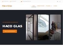 Website Screenshot Haco Glas