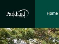 Website Screenshot Parkland Makelaardij