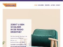 Website Screenshot Santing Schildersbedrijf en Glaszettersbedrijf