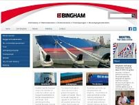 Screenshot for www.bingham.nl