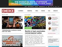 Screenshot for www.emerce.nl