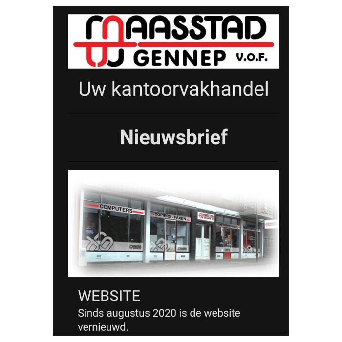 Foto's Maasstad Gennep VOF