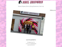 Sibel Coiffure Fa website screenshot