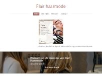 Website Screenshot Flair Haarmode