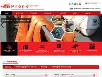 Screenshot for www.pronkmultiservice.nl