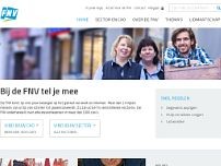 Screenshot for www.abvakabo.nl