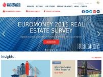 Screenshot for www.cushmanwakefield.com