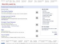Screenshot for www.maximiliaan.nl