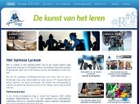 Screenshot for www.spinozalyceum.nl