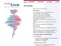 Screenshot for www.studiostem.nl