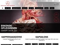 Screenshot for www.kappersakademie.nl