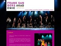 Screenshot for www.franksandersakademie.nl