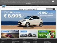 Screenshot for www.ford.nl