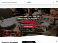 Website Screenshot Catering Witteveen