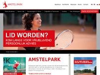Screenshot for www.amstelpark.nl