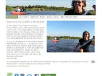 Screenshot for www.wetlandssafari.nl