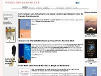 Screenshot for www.wereldbibliotheek.nl