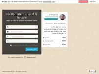 Screenshot for www.horizoninterlingua.nl