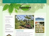 Website Screenshot Tuincentrum 't Vaarderhoogt