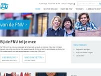 Screenshot for www.fnv.nl