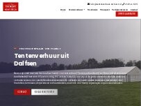Website Screenshot Ter Horst Tentenverhuurbedrijf