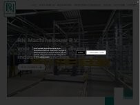 Website Screenshot RN Machinebouw