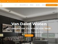 Website Screenshot Van Dalen Wonen