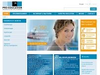 Screenshot for www.proeducation.nl