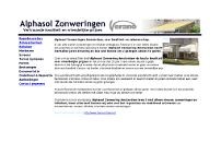 Screenshot for www.alphasol.nl