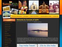 Screenshot for www.tourismofindia.com
