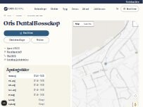 Website Screenshot Oris Dental Bossekop