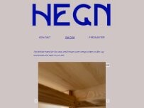 Website Screenshot Hegn Arkitektur AS