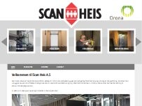 Website Screenshot SCAN HEIS AS