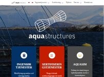 Website Screenshot Aquastructures AS