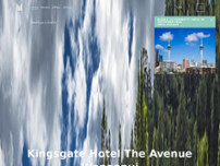 Kingsgate Hotel The Avenue Wanganui website screenshot